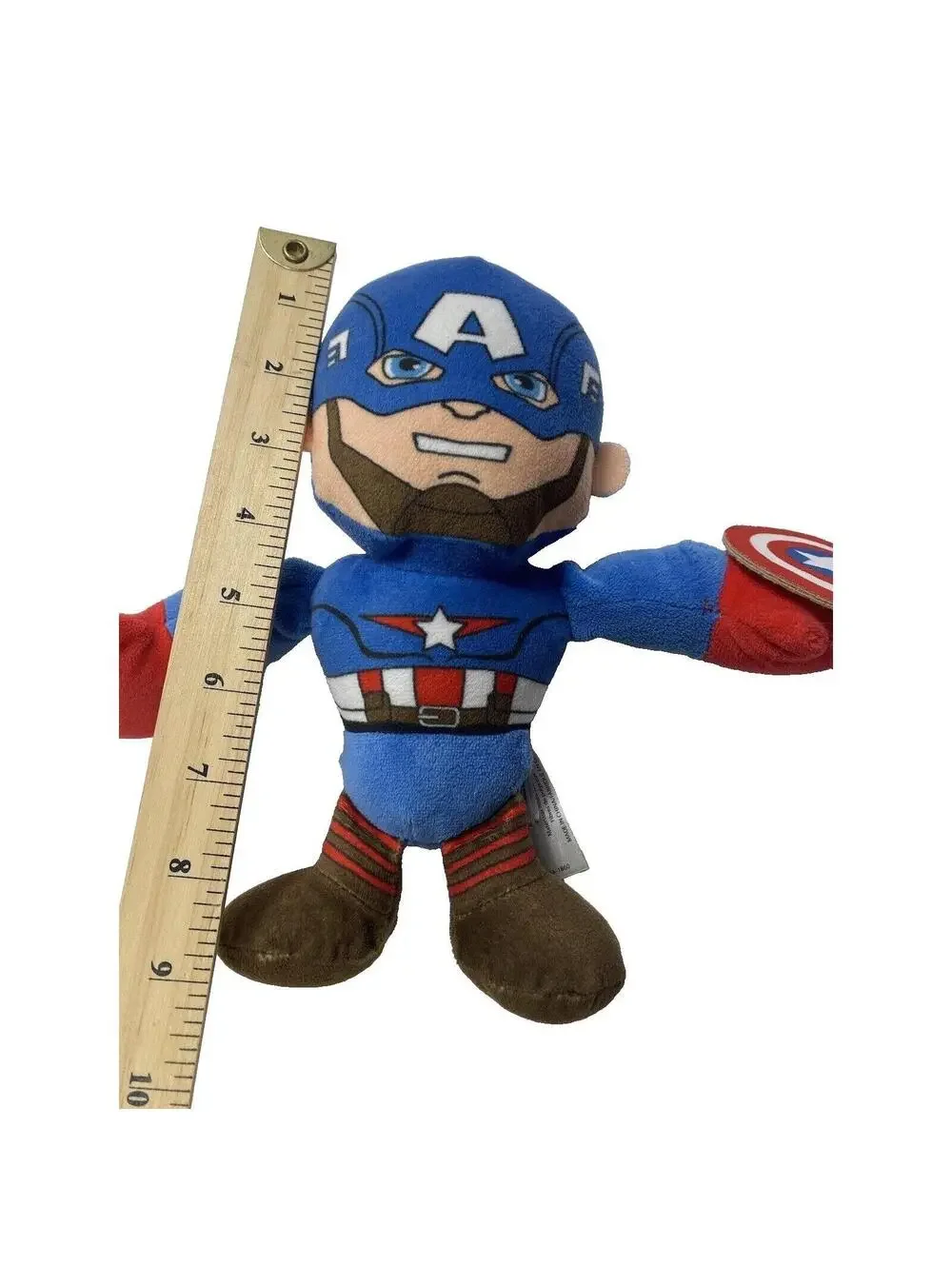 Marvel Captain America Plush Soft Collectible Superhero Stuffed Toy Kids Gift